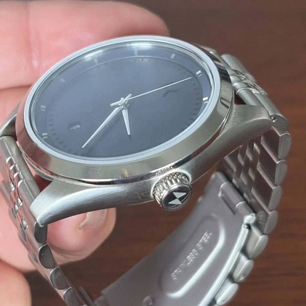 MVMT Rise Watch 39mm Blue Dial Men's Quartz Watch Stainless - Needs Battery
